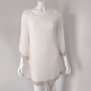 Love Audrey Ivory Timic Dress
